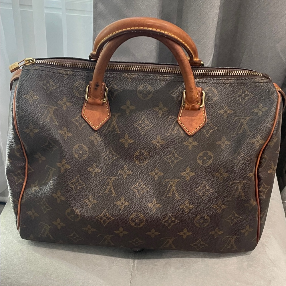 Louis Vuitton Monogram Duffel Bag - Dark Brown 30